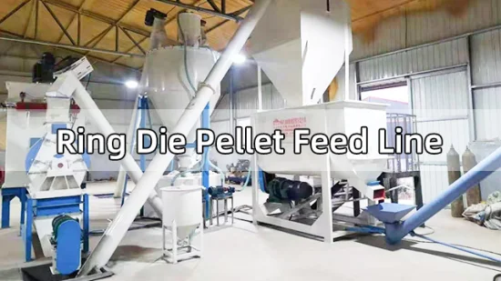 Máquina de procesamiento de pellets de alimentación animal en venta